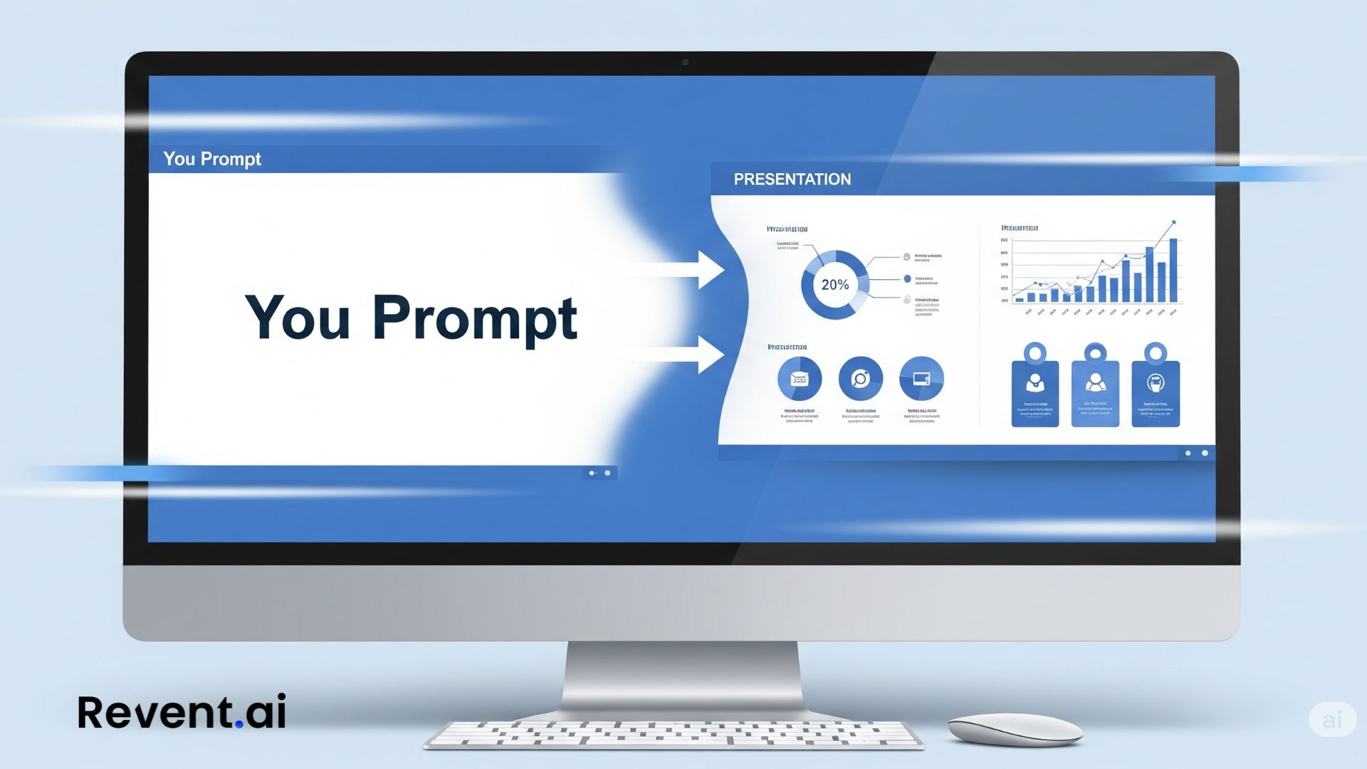 AI Presentation Slide Generator from Prompt | Revent